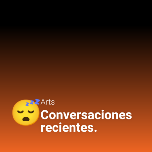 Podcast cover: Conversaciones recientes.