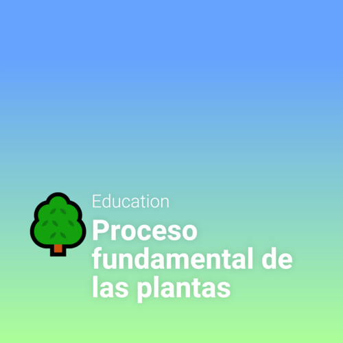 Podcast cover: Proceso fundamental de las plantas 