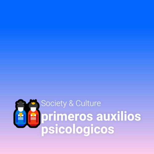 Podcast cover: primeros auxilios psicologicos