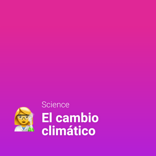 Podcast cover: El cambio climático 