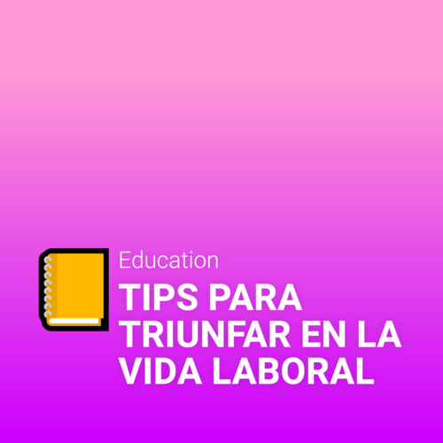 Podcast cover: TIPS PARA TRIUNFAR EN LA VIDA LABORAL									