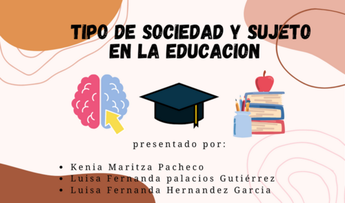 Podcast cover: tipo de sociedad y sujeto en la educación 